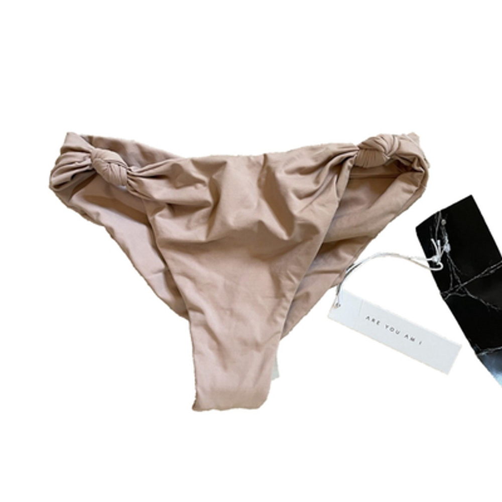 NWT Are You Am I Swim Zora Bikini Bottoms in Nude Sz XS - Picture 3 of 6